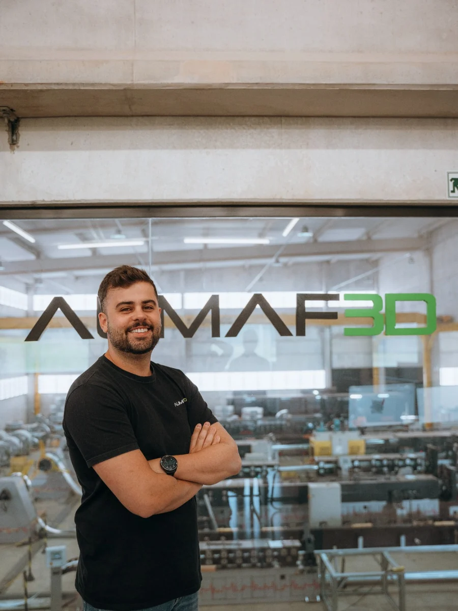Foto de Luiz Felipe Lampa Risse — Administrador na AUMAF 3D